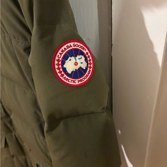 Canada Goose Military Green Puffer Jacket - Picture 3 of 7